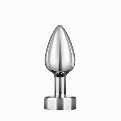 Afstandsbediende anale plug voor stimulatie met instelbare vibraties