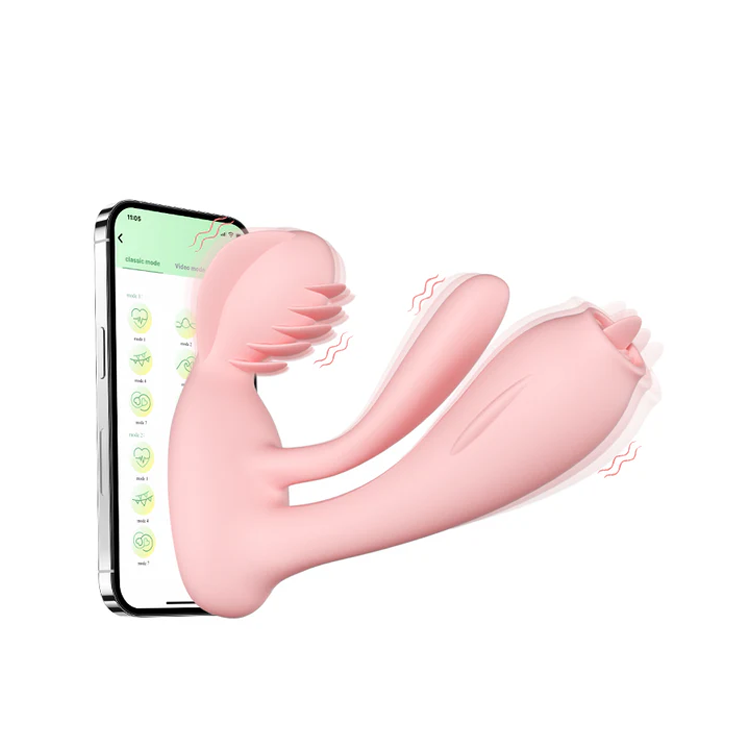 Rabbit Stotende Vibrator - 3 Motoren & App Controle