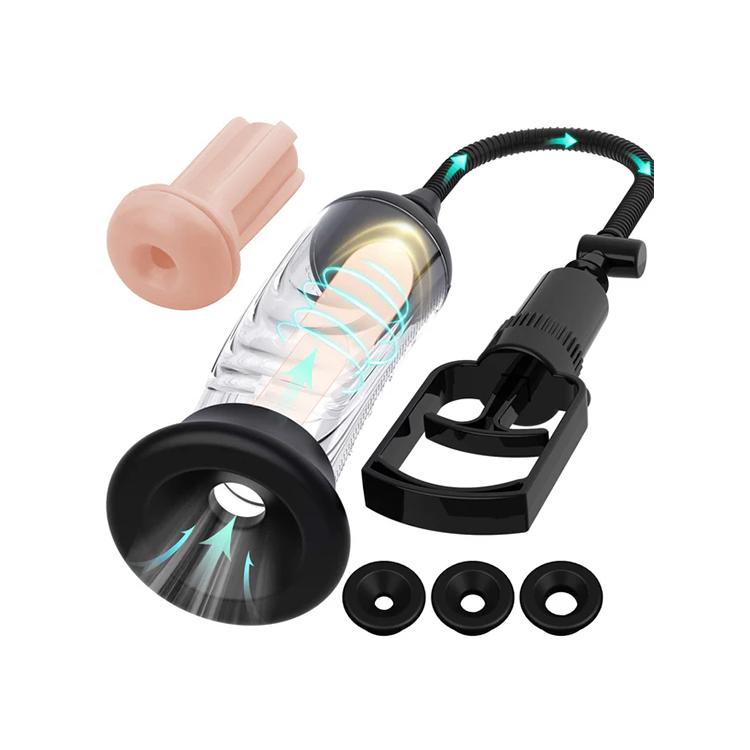 Penis Pump Kit - 3 Mouwen & Accessoires