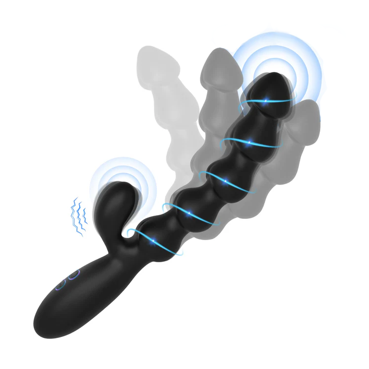 Anaalparel Vibrator - 2 Motoren