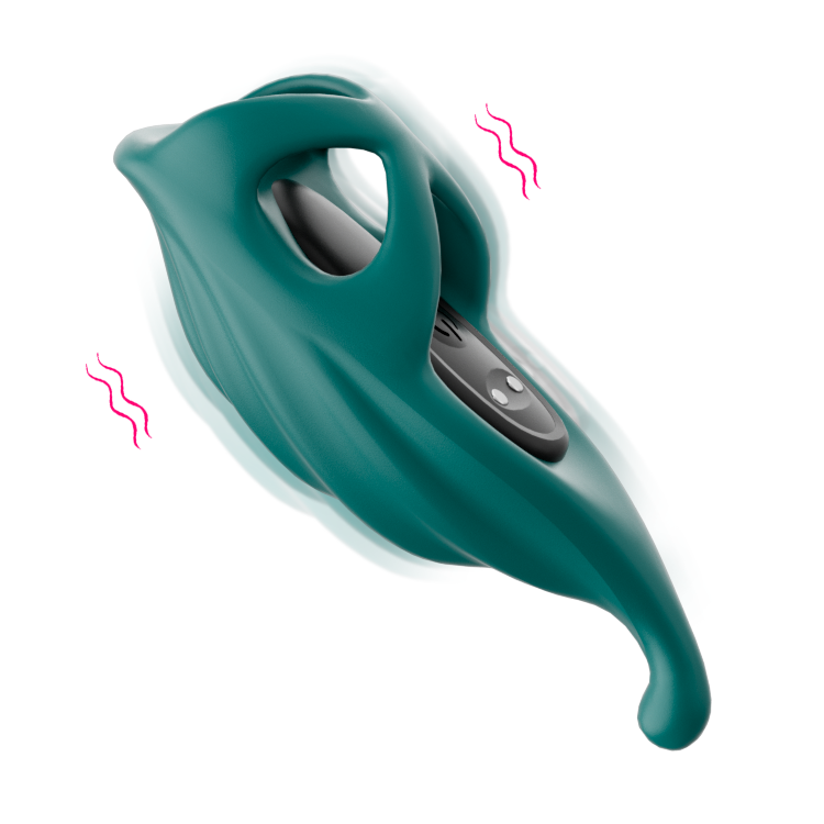 Vingervibrator - 9 vibratiepatronen