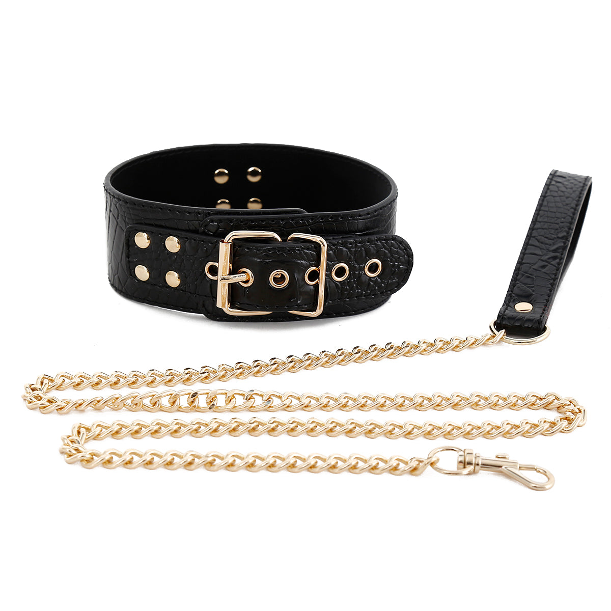 4-delige PU leren BDSM boeien set