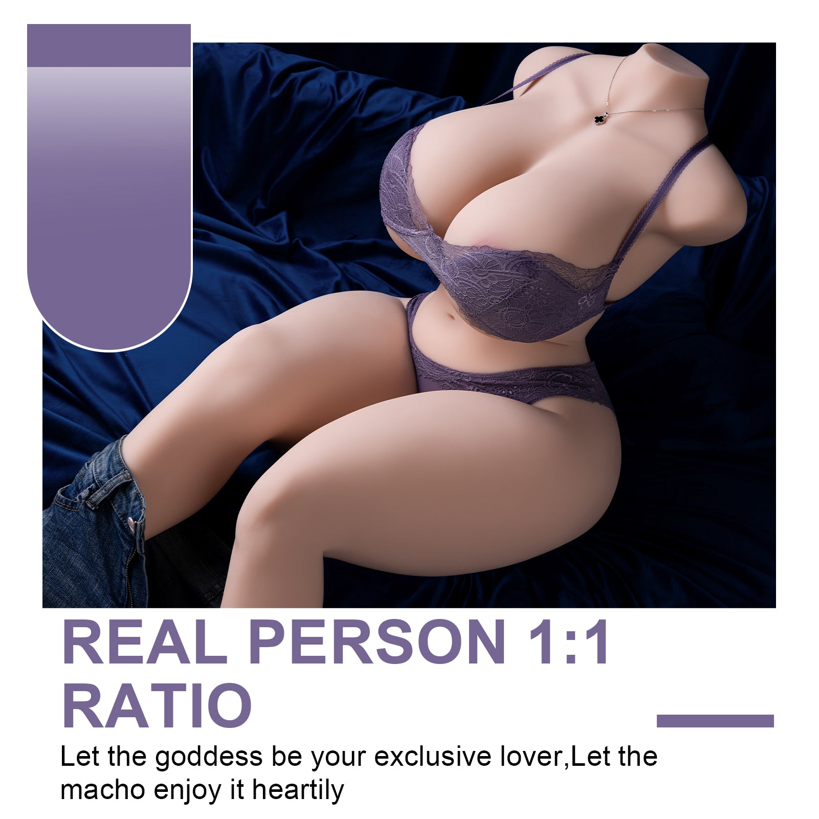 103lb Ultra-Realistisch Vrouwelijk Torso met Levensachtige Huid & Curves
