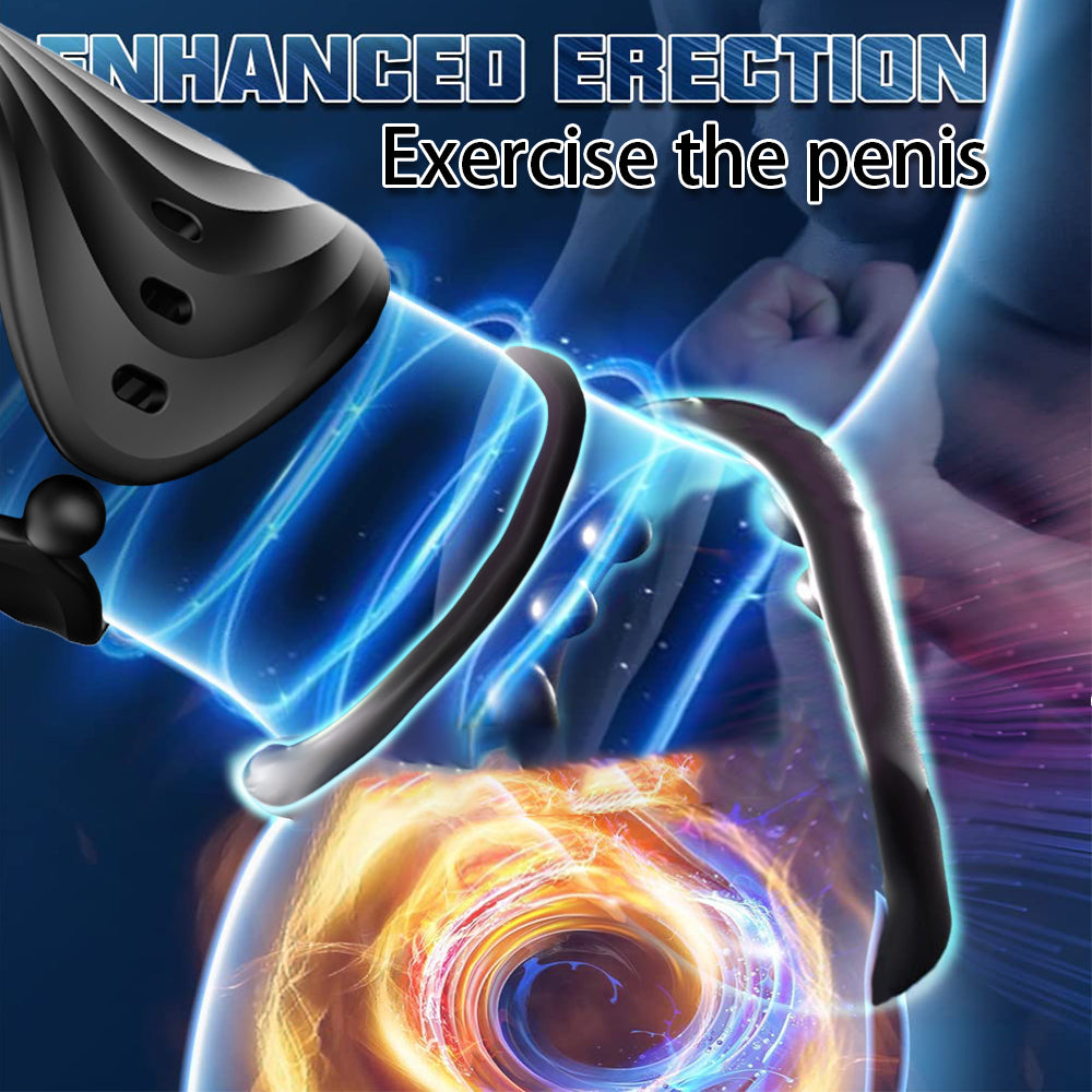 Penis Vibrator Vibrator - App Controlled & Cock Ring