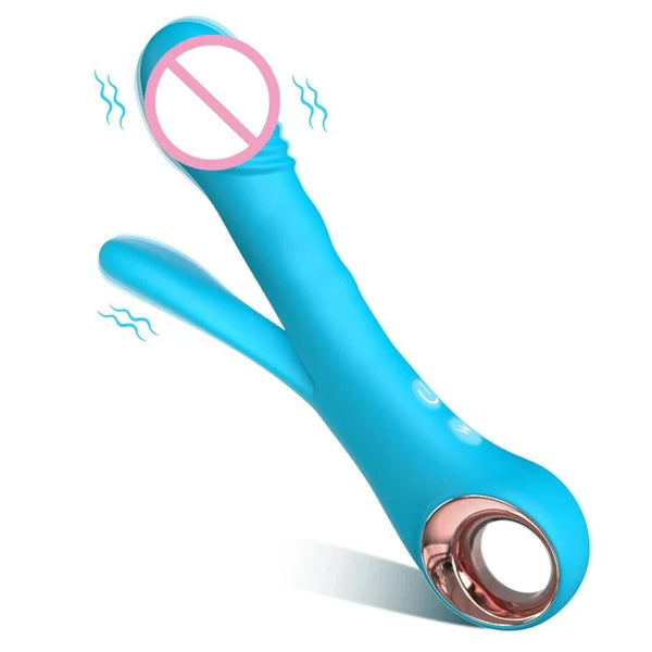 Dubbelzijdige Vibrator | G-Spot, Clitoris & Anale Stimulatie | Vrouwelijk genotsapparaat