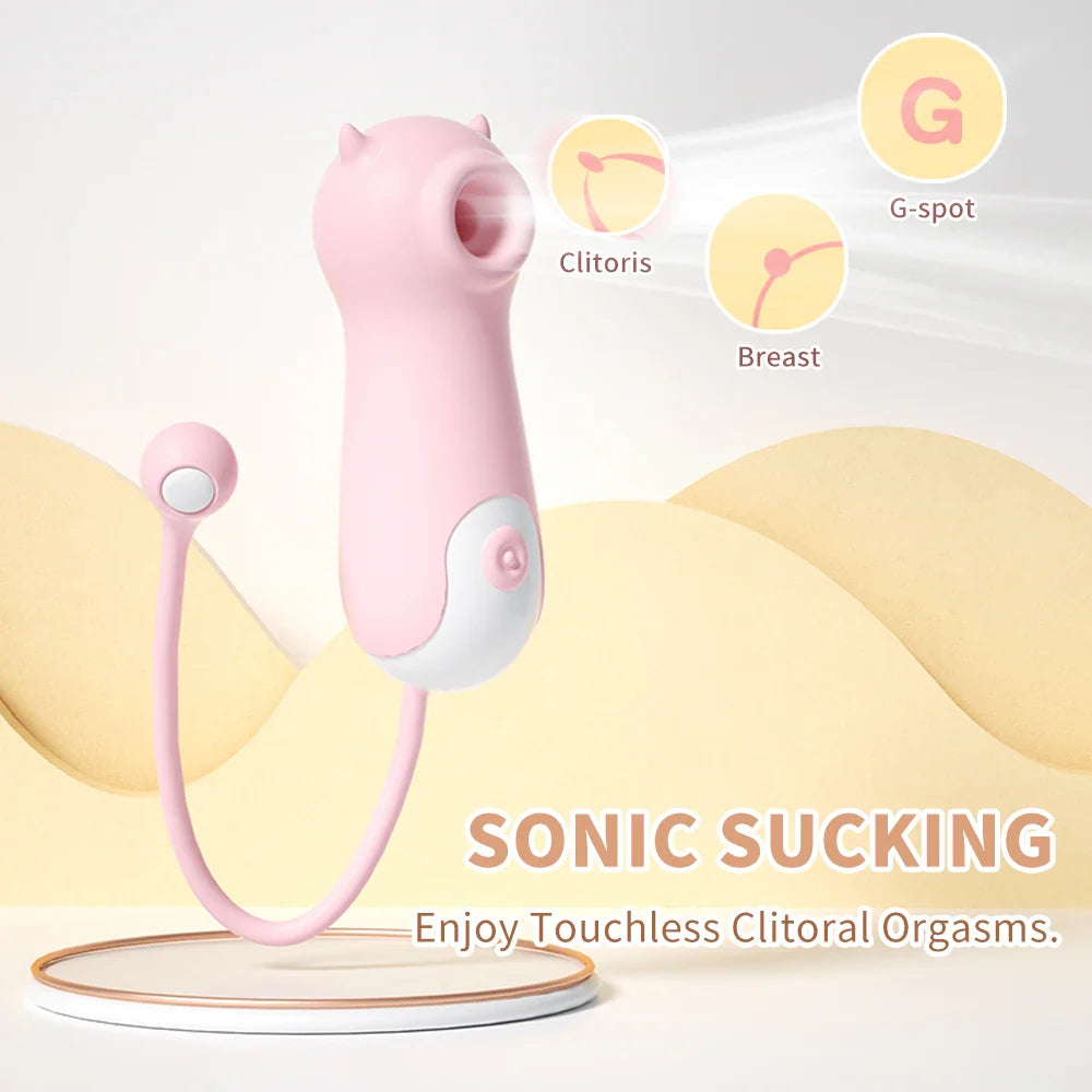 10-Mode Clitorale Zuigvibrator