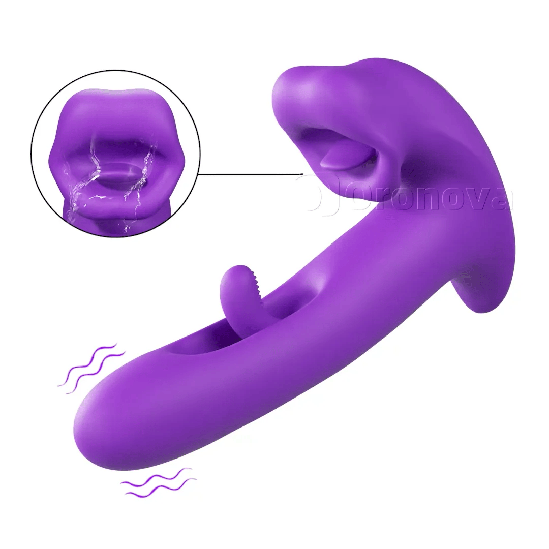 Ultiem G-Spot genot met stotende, likkende en trillende kracht
