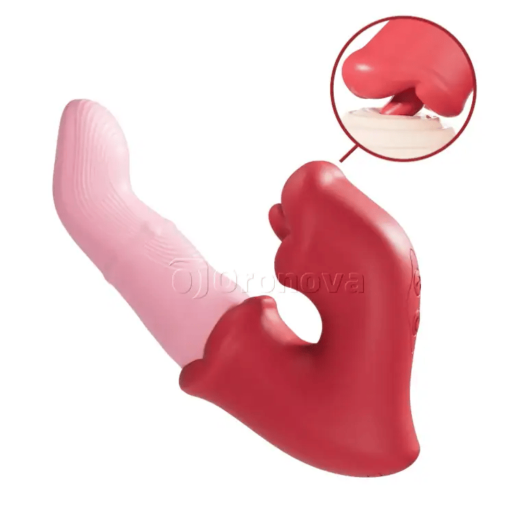 G-Spot & Clitorale Plezier Vibrator – Tongtonglikkend, Waterdicht