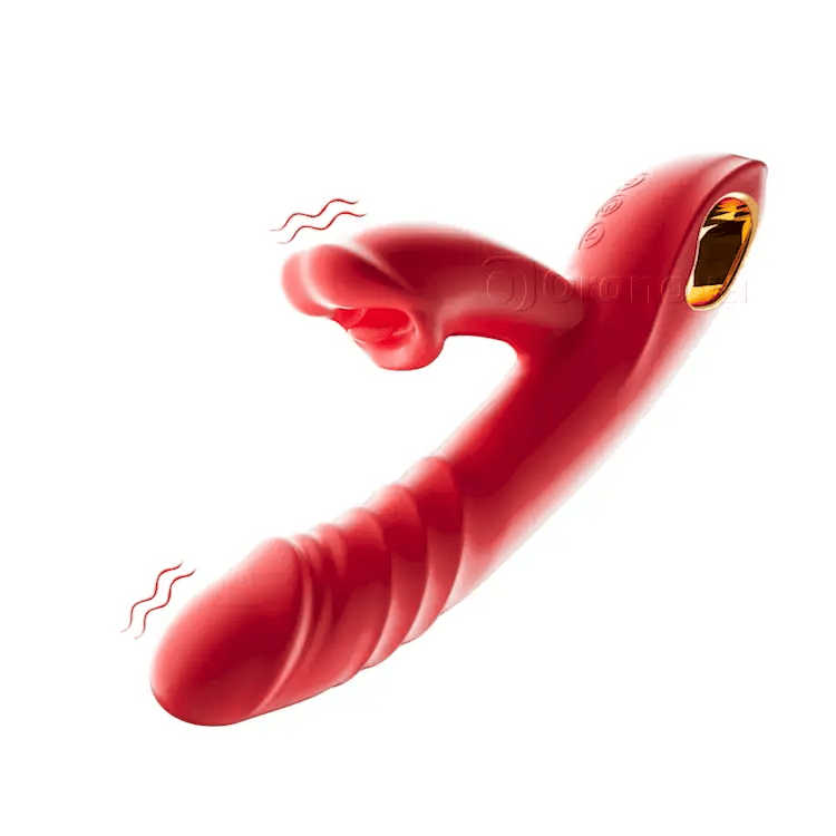 Dynamic Bliss Wave - Ultiem G-spot plezier speeltje met verstelbare bijt- en rekfuncties