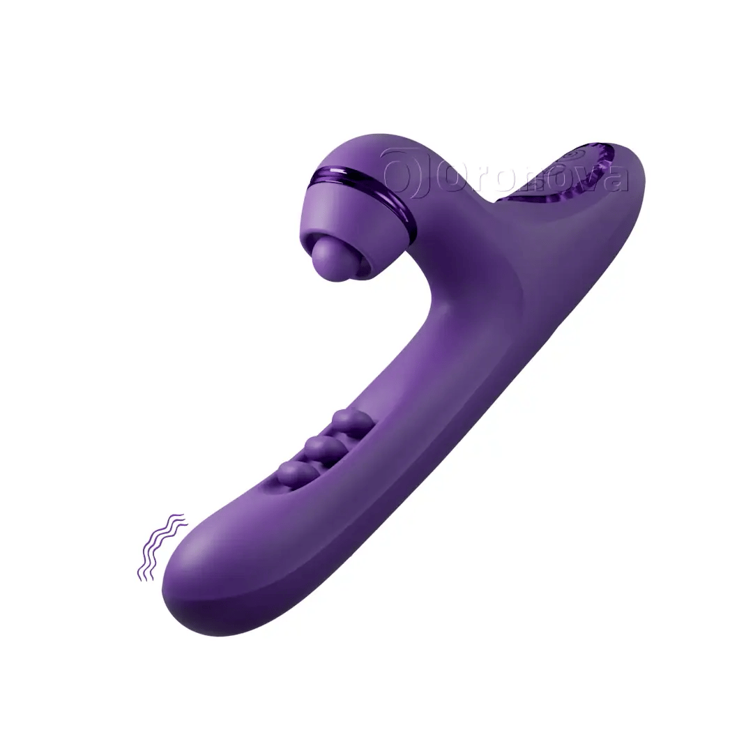 3-in-1 multifunctionele massageapparaat | 30 standen en 4 verwisselbare opzetstukken