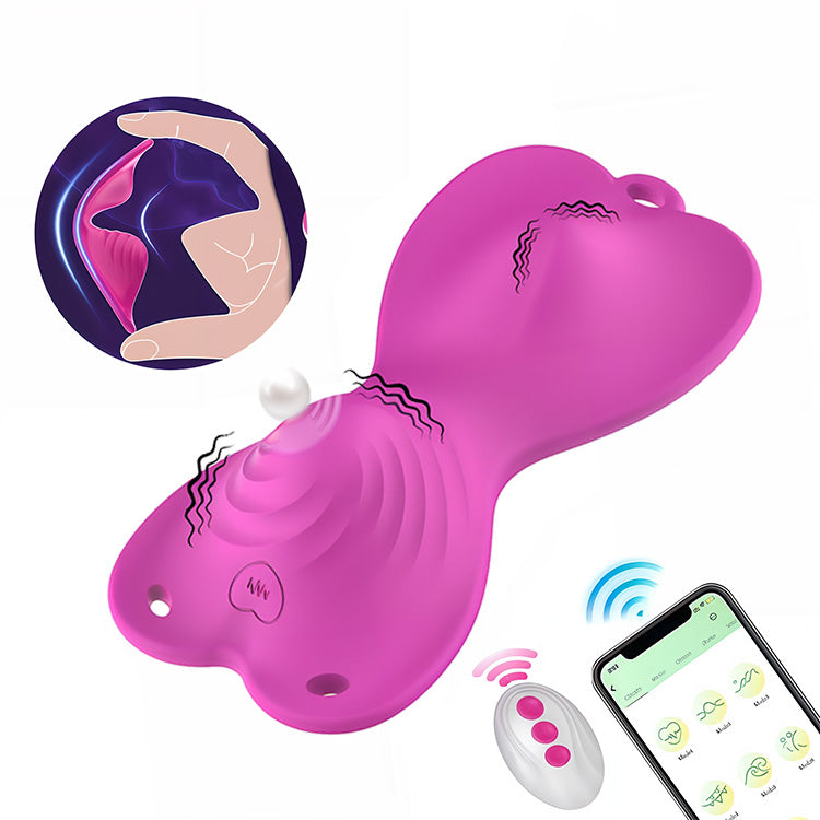 Dual Motor Draagbare Vibrator met App-bediening