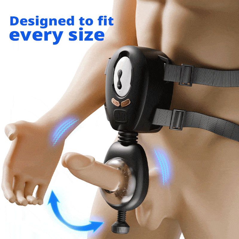 Draagbare masturbator, verstelbare strakheid, afstandsbediening