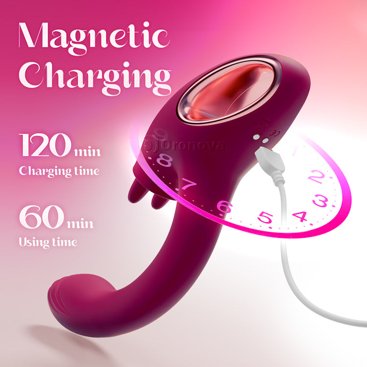 Twin Licking G-Spot Vibrator