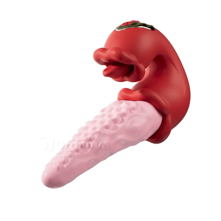 2-in-1 Octopus Vibrator met Tong Tease – 10 Vibratiemodi