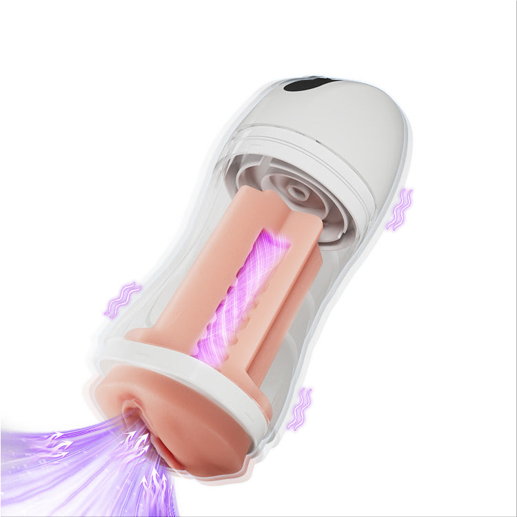 Mannelijke Automatische Zuigende Trillende Masturbator – 10 Prikkelingsstanden