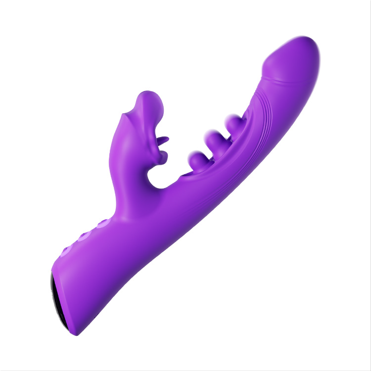 3-in-1 Kus- en Drievoudige-Tik Vibrator – Clitoris- en G-Spot Plezier