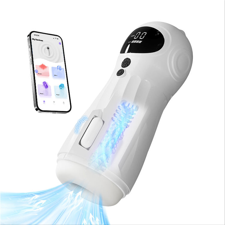 Automatische Mannen Masturbator - Zuigtrilling & APP Afstandsbediening
