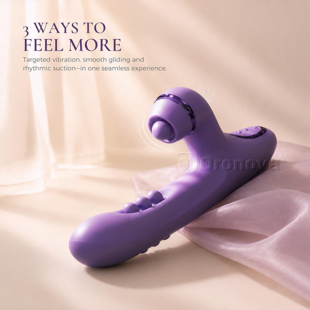3-in-1 multifunctionele massageapparaat | 30 standen en 4 verwisselbare opzetstukken