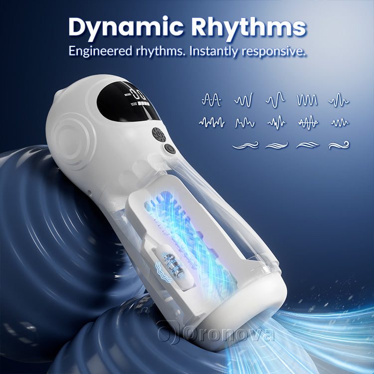 Automatische Mannen Masturbator - Zuigtrilling & APP Afstandsbediening