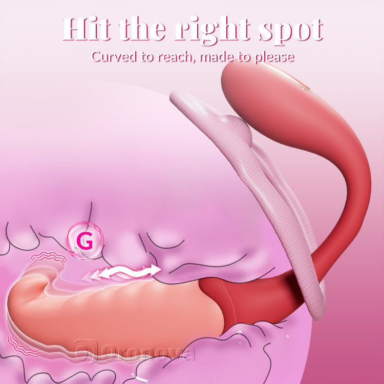 G-Spot Vibrator, pulserend, stimuleert de C-Spot, afstandsbediening