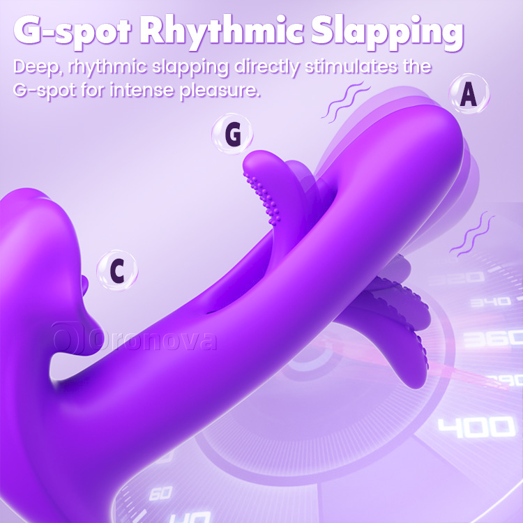 Ultiem G-Spot genot met stotende, likkende en trillende kracht