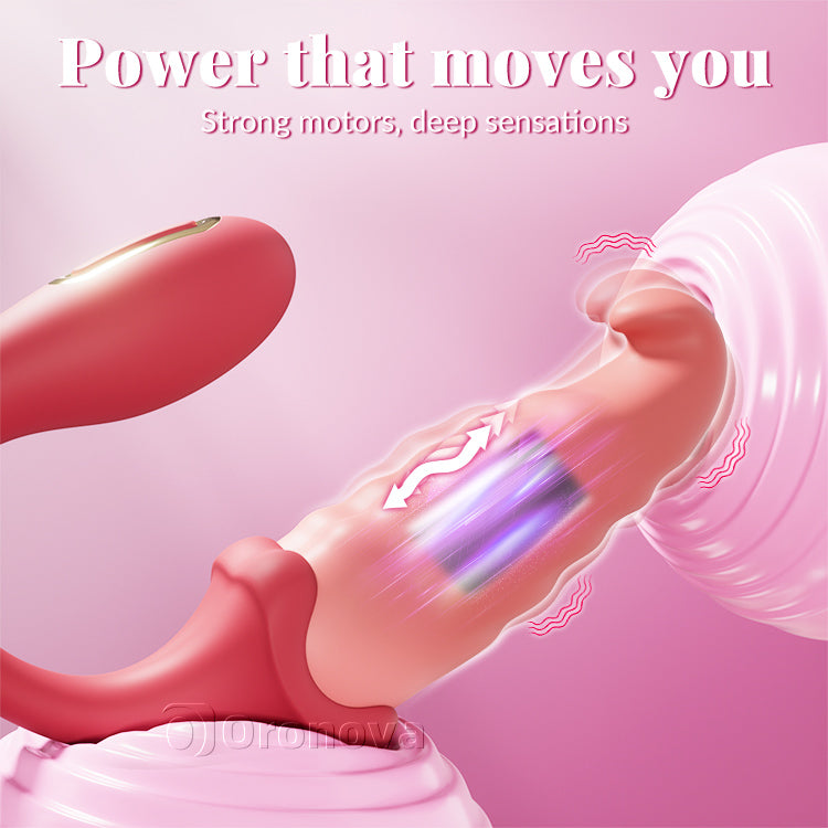 G-Spot Vibrator, pulserend, stimuleert de C-Spot, afstandsbediening