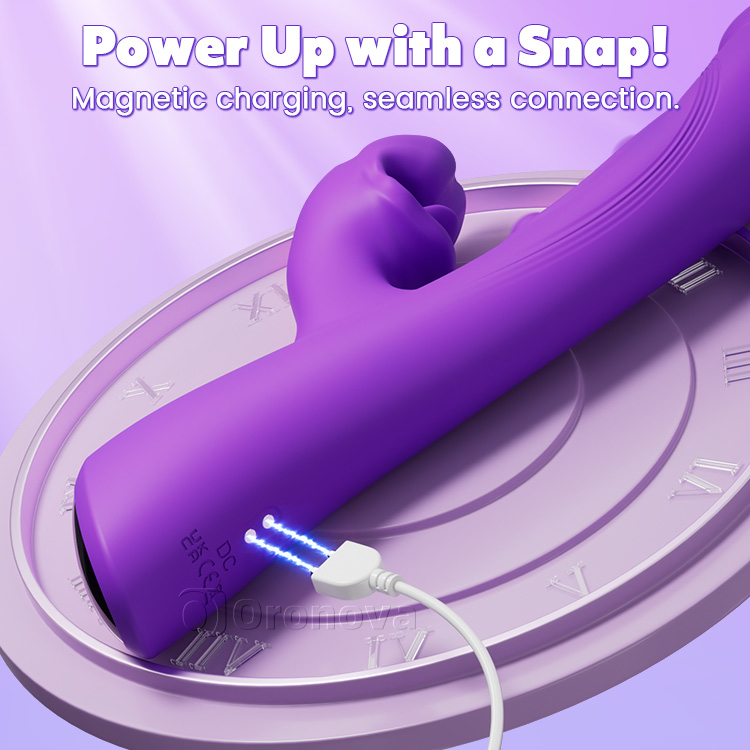 3-in-1 Kus- en Drievoudige-Tik Vibrator – Clitoris- en G-Spot Plezier