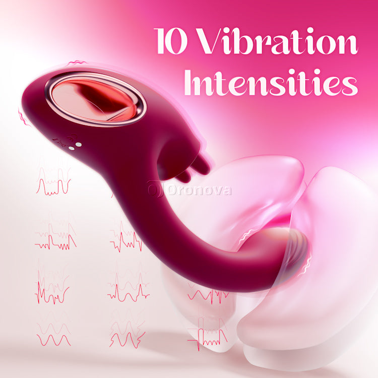 Twin Licking G-Spot Vibrator