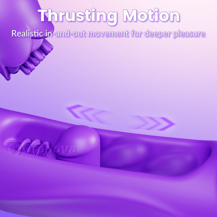 Push-pull vibrator, plagen van de clitoris, drievoudige stimulatie