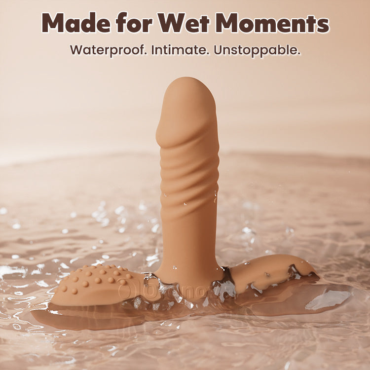 Vrouwelijke ritser vibrator dildo, G-spot anale stimulatie, geschikt voor koppels