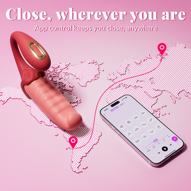 G-Spot Vibrator, pulserend, stimuleert de C-Spot, afstandsbediening