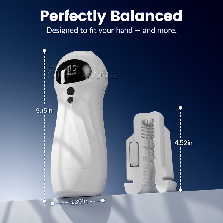 Automatische Mannen Masturbator - Zuigtrilling & APP Afstandsbediening