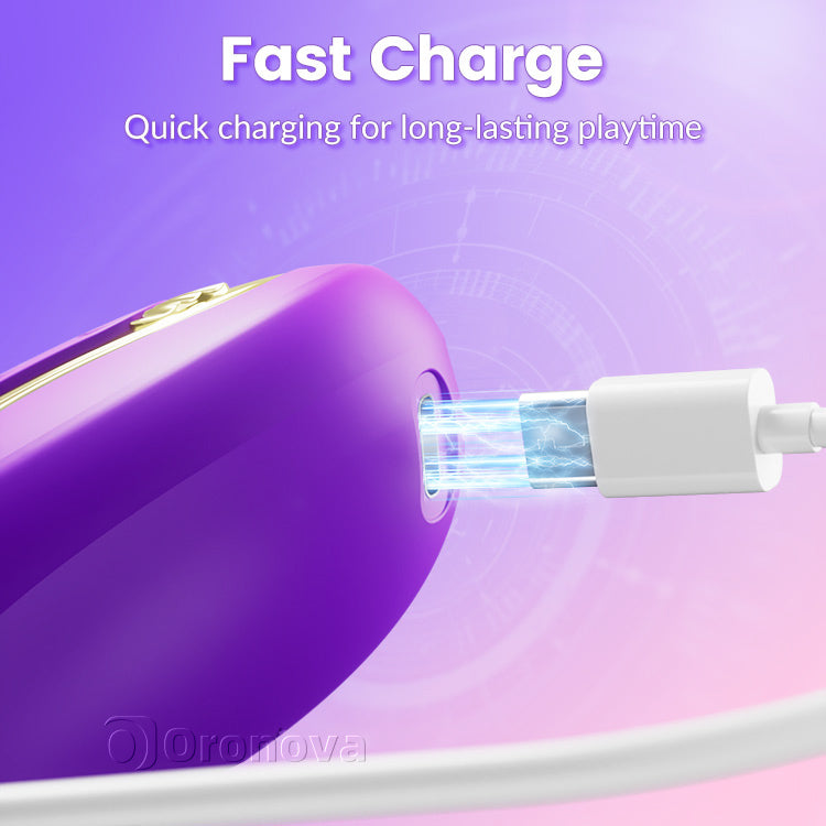 Push-pull vibrator, plagen van de clitoris, drievoudige stimulatie