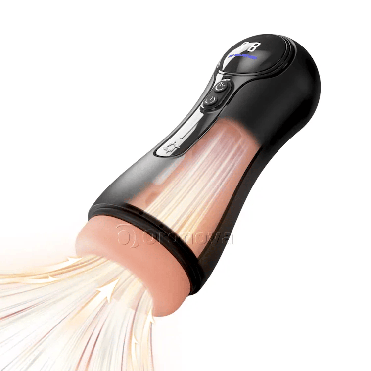 Automatische mannelijke masturbator – 4 zuigmodi, 9 vibraties, LED-display
