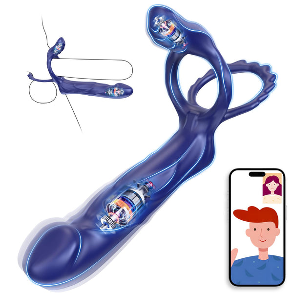 Vibrerende Strap-On & Penis Sleeve – APP-gestuurde seksspeeltjes voor koppels