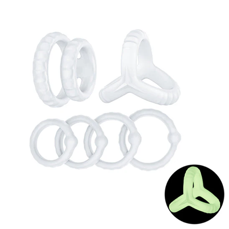 Cock Ring Set - Erectie & Speeltje voor Stellen