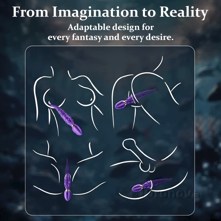 Octopus Tentacle Vibrator – Ideaal voor G-spot en tepel stimulatie