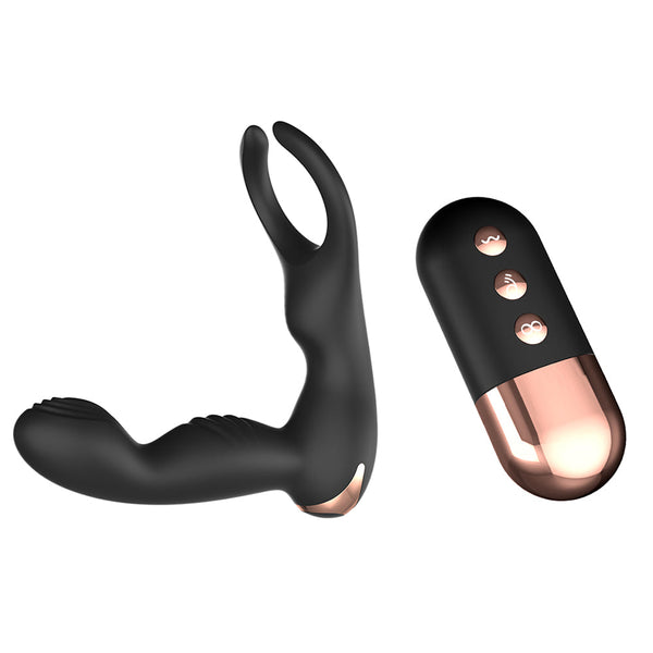 Anaal Plug Massager - Dubbele Vibraties