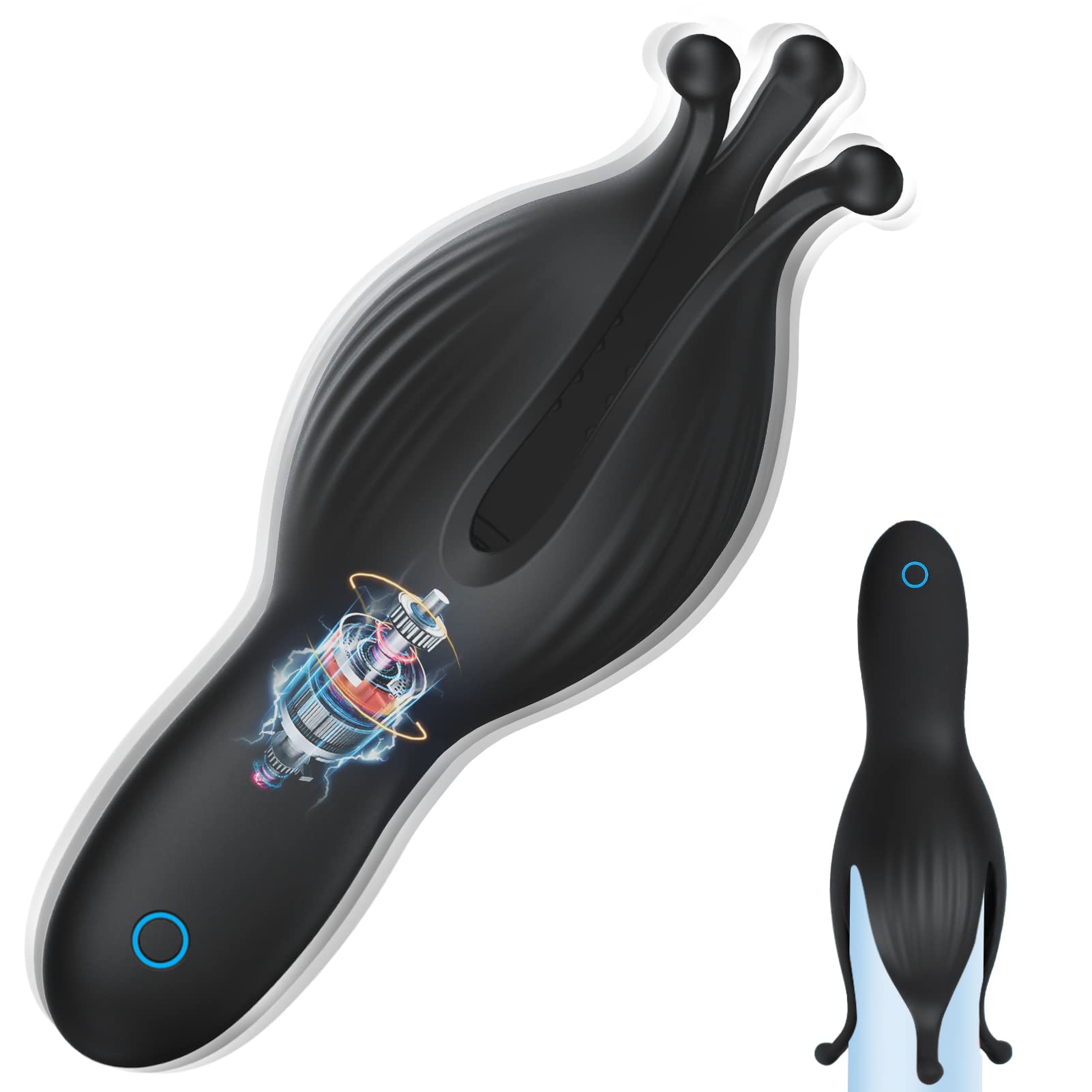 Penis Bunny Oren Vibrator - Vibrerend & Compact
