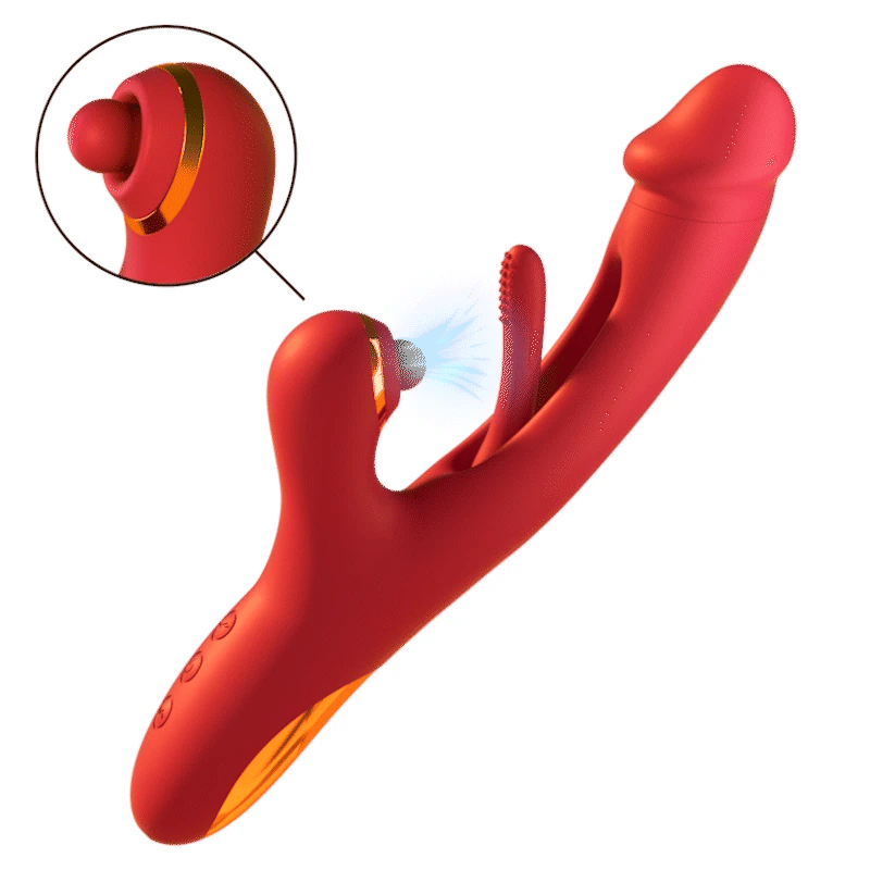 Flappende G-spot vibrator - Clit tikken & vibraties