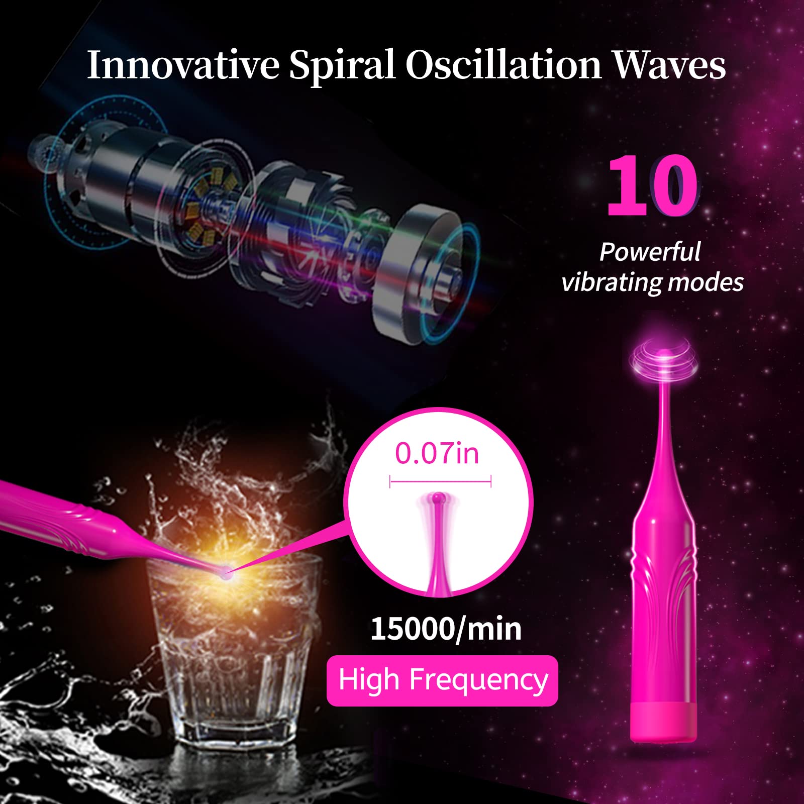 Mini Vibrator - Clitoris & Spel voor Stellen